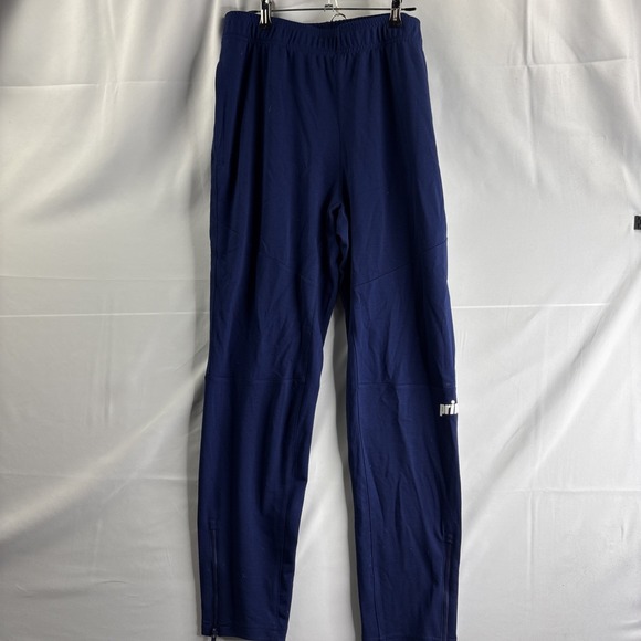 Prince Other - Prince Men's Medium Blue White Pickleball Ankle Zip Pants Athletic Tennis